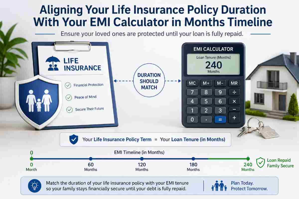 Aligning Your Life Insurance Policy Duration With Your EMI Calculator in Months Timeline